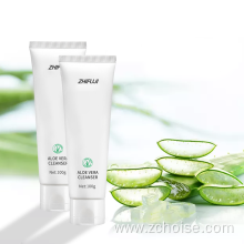 aloe vera cleanser for acne and sensitive skin